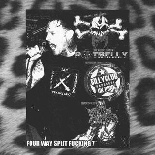 VARIOUS ARTISTS - Four Way Split Fucking