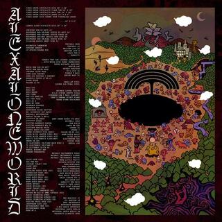 ALEXALONE - Alexaloneworld [lp] (Black/burgundy Colored Vinyl)