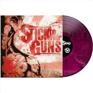 STICK TO YOUR GUNS - Comes From The Heart (Magenta/black Smoke Vinyl)