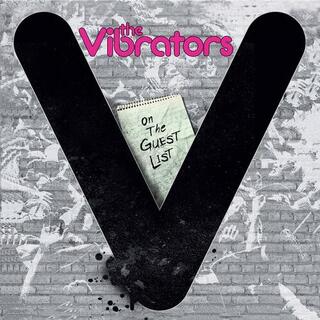 VIBRATORS - On The Guest List - Pink/black Splatter