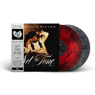 GHOSTFACE KILLAH - Set The Tone (Guns &amp; Roses) (Black Marble Color Version W Obi)