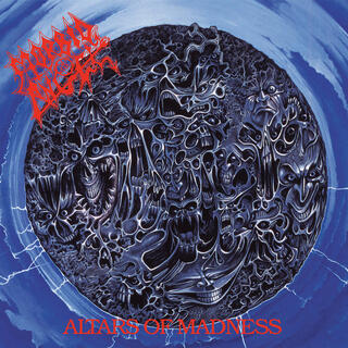 MORBID ANGEL - Altars Of Madness (Blue &amp; Black Vinyl)