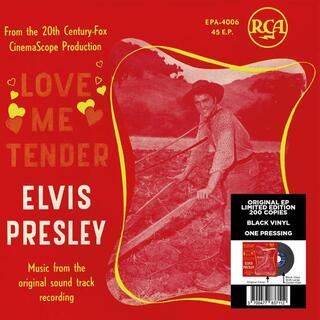 PRESLEY - Ep Etranger No.14 - Love Me Tender (Belgium) (7”)