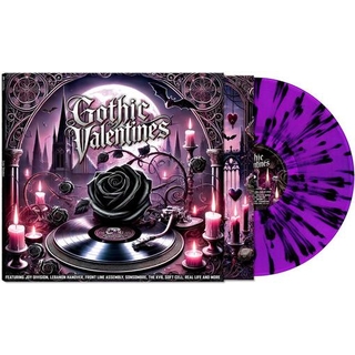 VARIOUS ARTISTS - Gothic Valentines [lp] (Purple/black Splatter Vinyl, Limited)